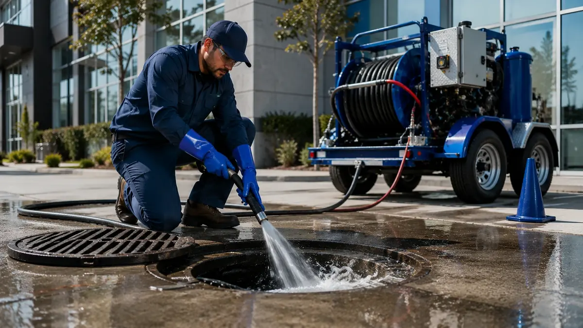 Commercial Hydro Jet Drain Cleaning in Jolon