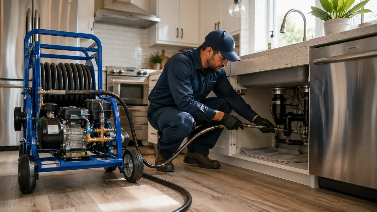 Kitchen Drain Hydro Jetting in Jolon