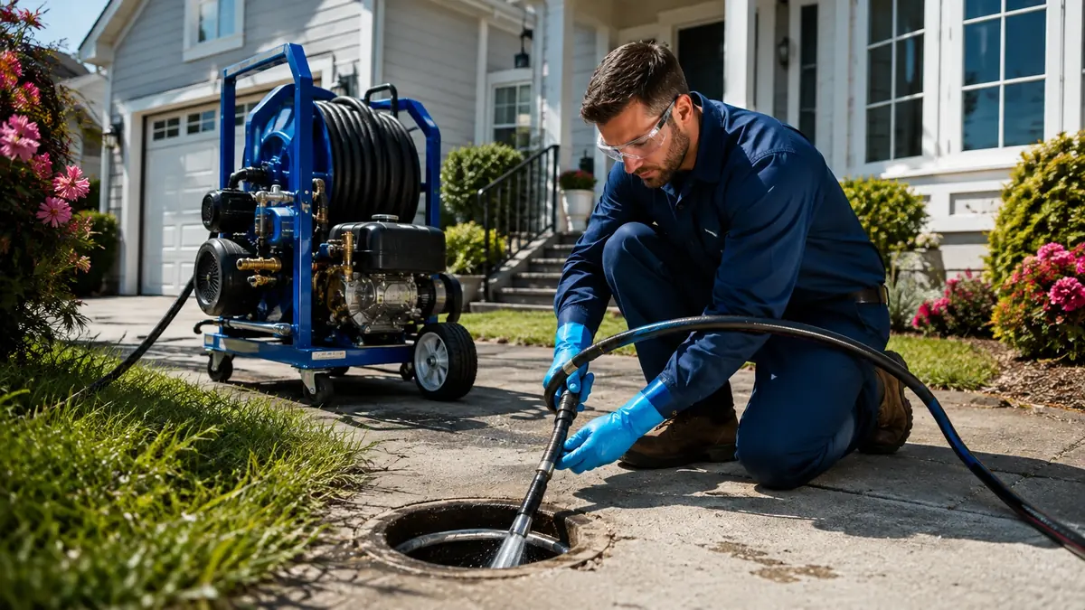 Residential Hydro Jet Drain Cleaning in Jolon